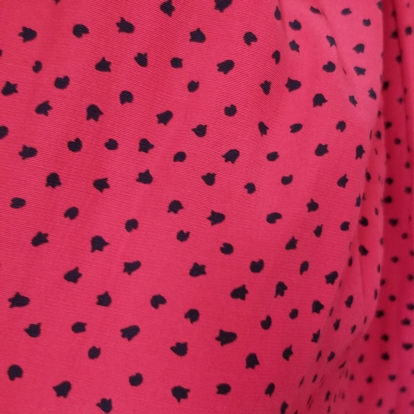 Vintage 1980's Red Dress - Picture 8 of 8